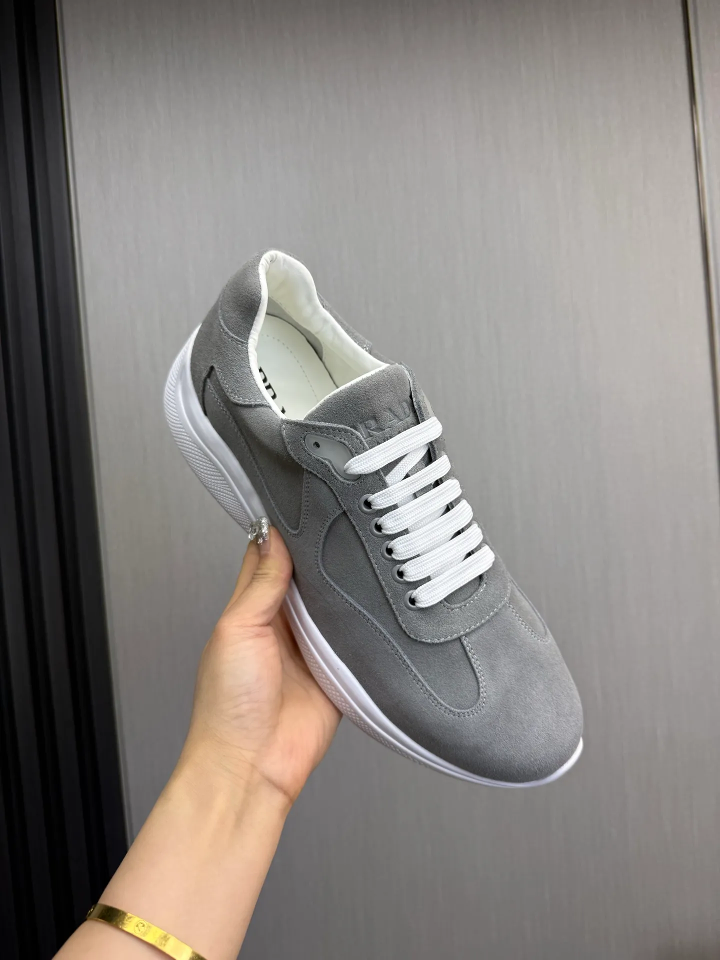 Men's shoes 💰540💰 [PRADA] Men's shoes are popular in the counter, official website is synchronized, 1 high-quality shipment ✔️Original frosted cowhide + cowhide lining, 1🆚1 replica, original sole, 38-45 (45 customized, non-refundable)